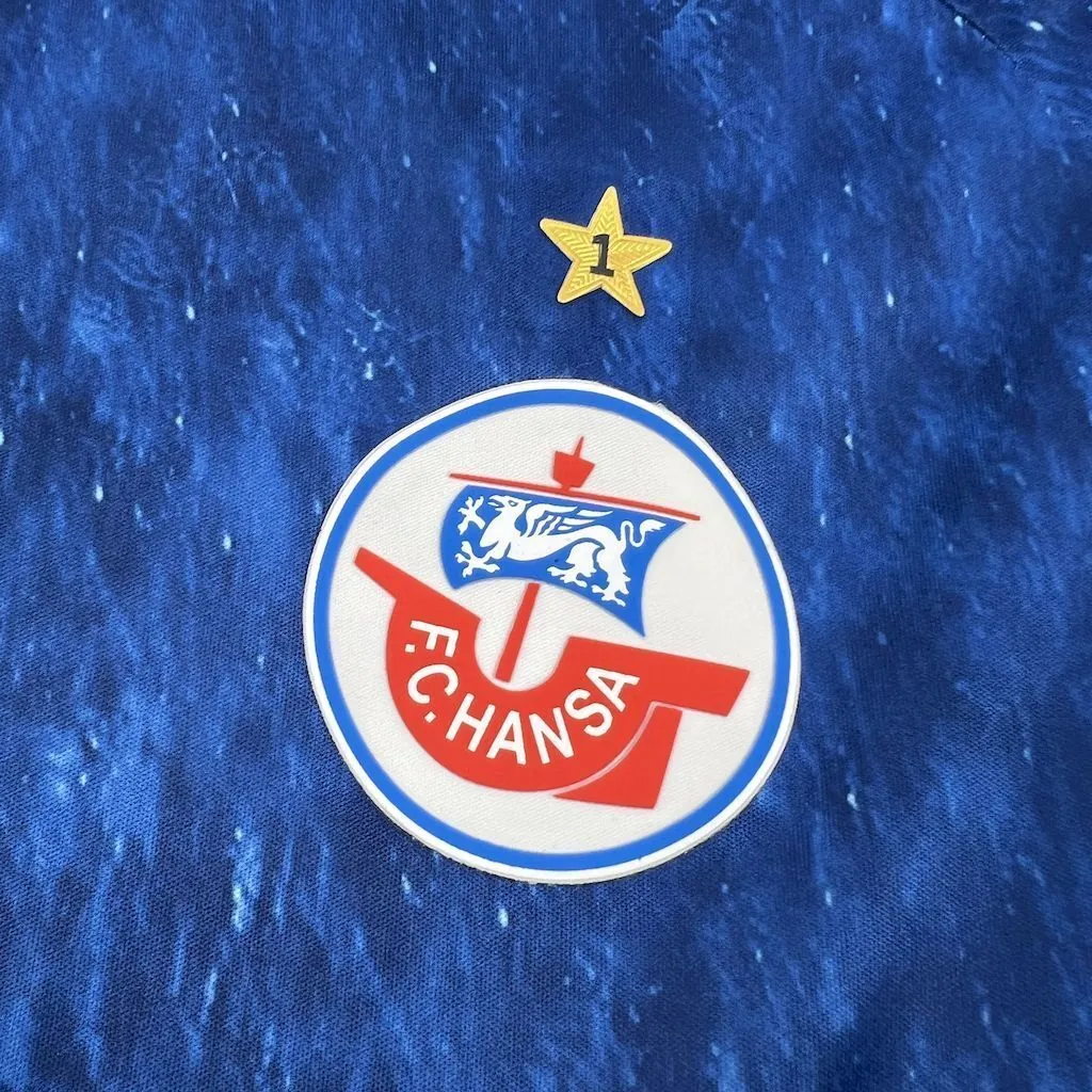 25-26 FC Hansa Rostock Baltic Sea Special Edition Shirt Football Uniform AAAAJersey Wholesale Y 5