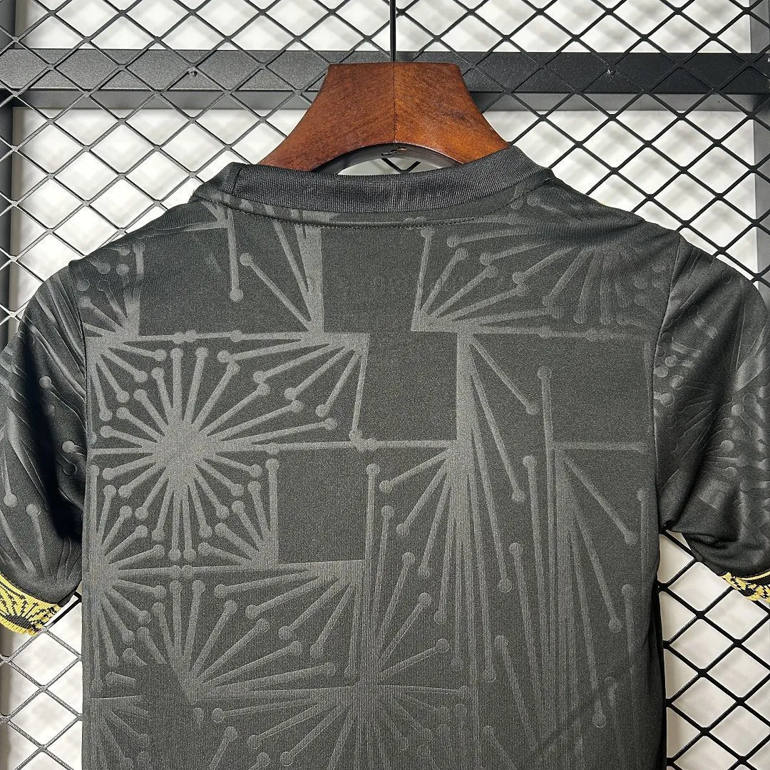 2025 Mexico Gold Black Kid Kits Youth Apparels AAAAJersey Dropship Yupoo 1
