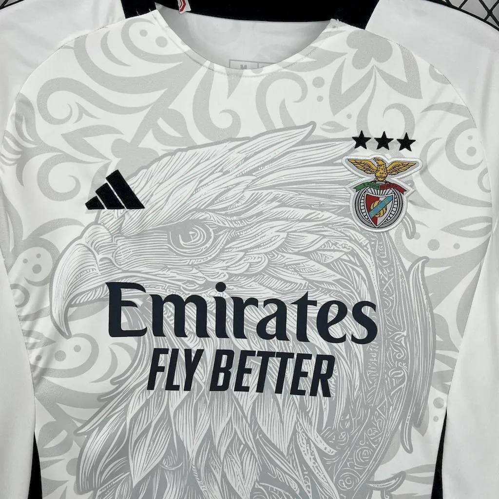24-25 Benfica White Special Edition Shirt Football T-Shirt AAAAJersey Dropship Yupoo 6