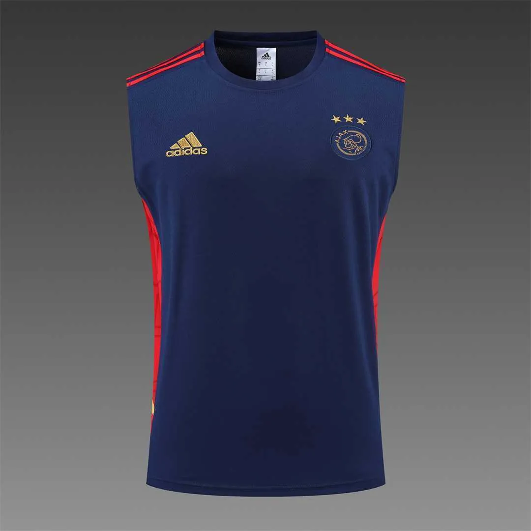 22-23 Ajax vest training suit kit Black 17
