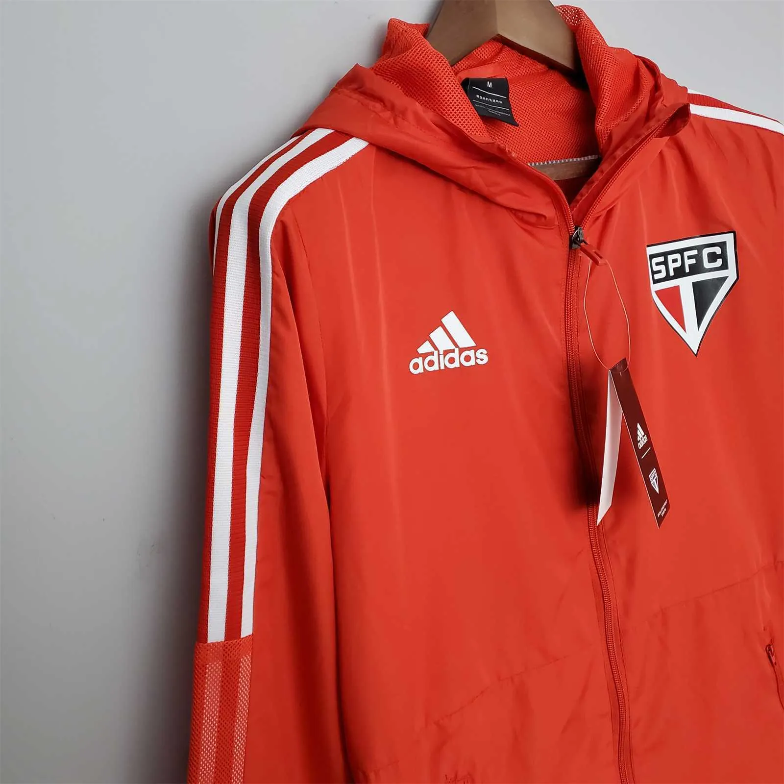 22-23 Sao Paulo red windbreaker 7
