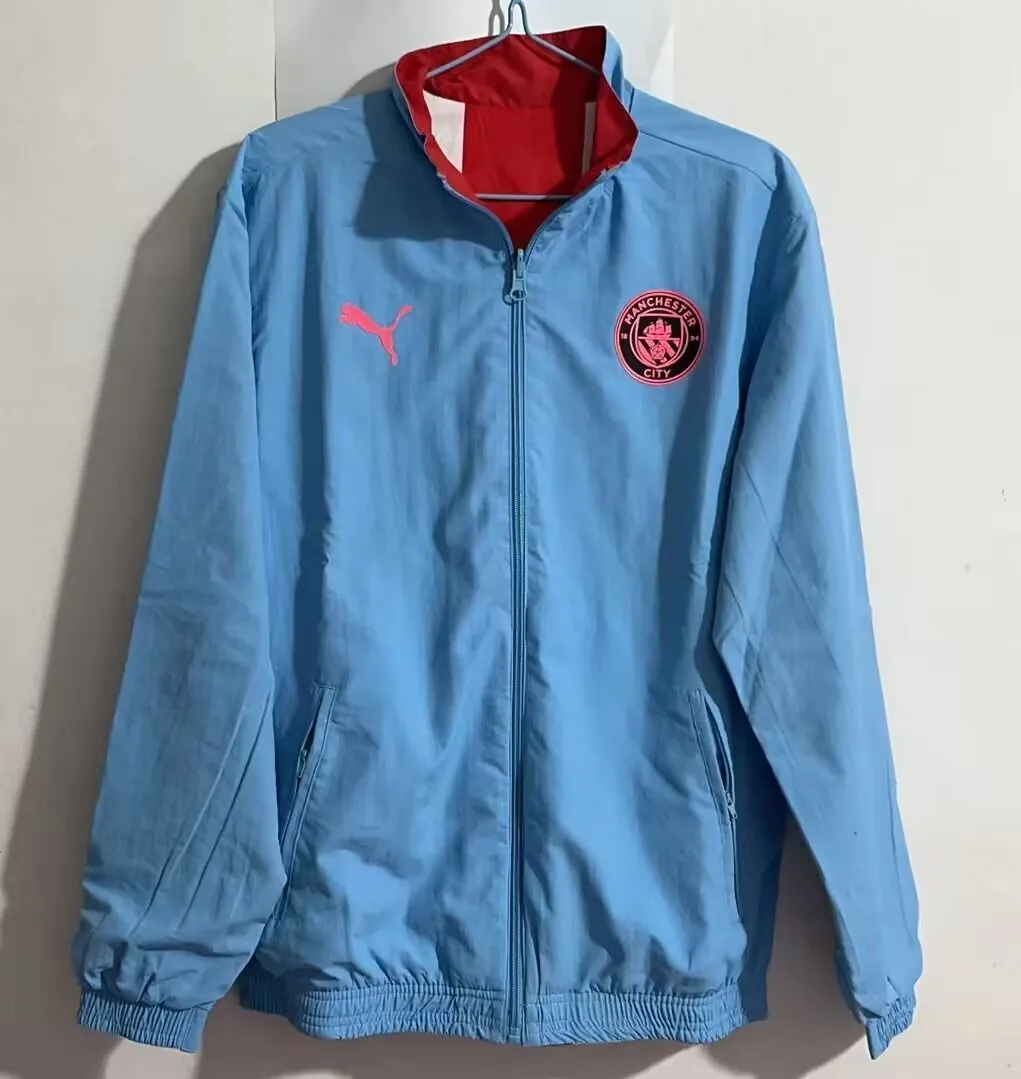 23-24 Manchester City Both Windbreaker Jackets Yupoo 1