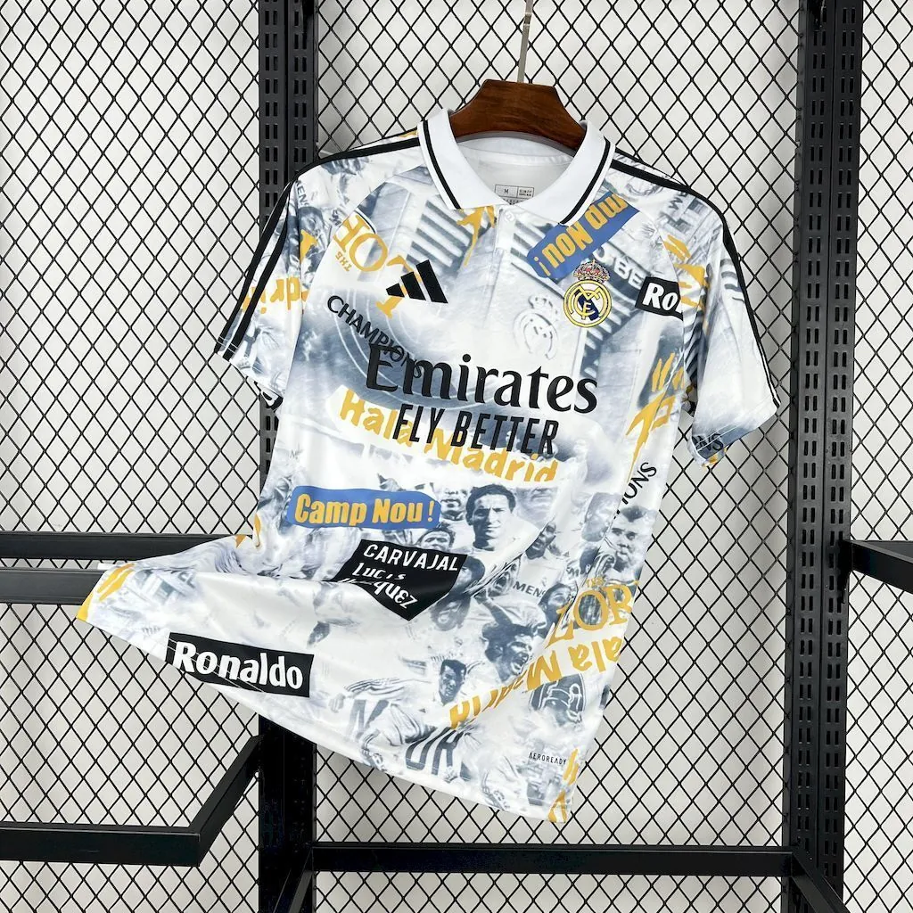 25-26 Real Madrid Champions and Legends Special Kit Football Apparels Soccer AAAAJersey Yupoo 1