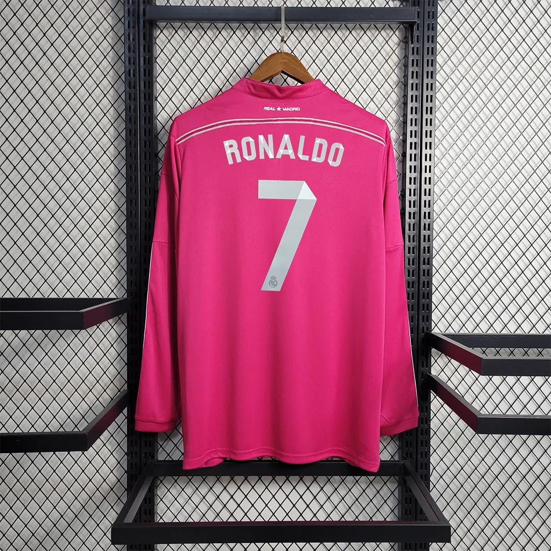 14-15 Real Madrid away long Sleeve 1