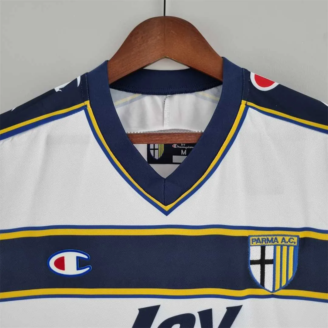 01-02 Parma away Cheap Football Kit 2