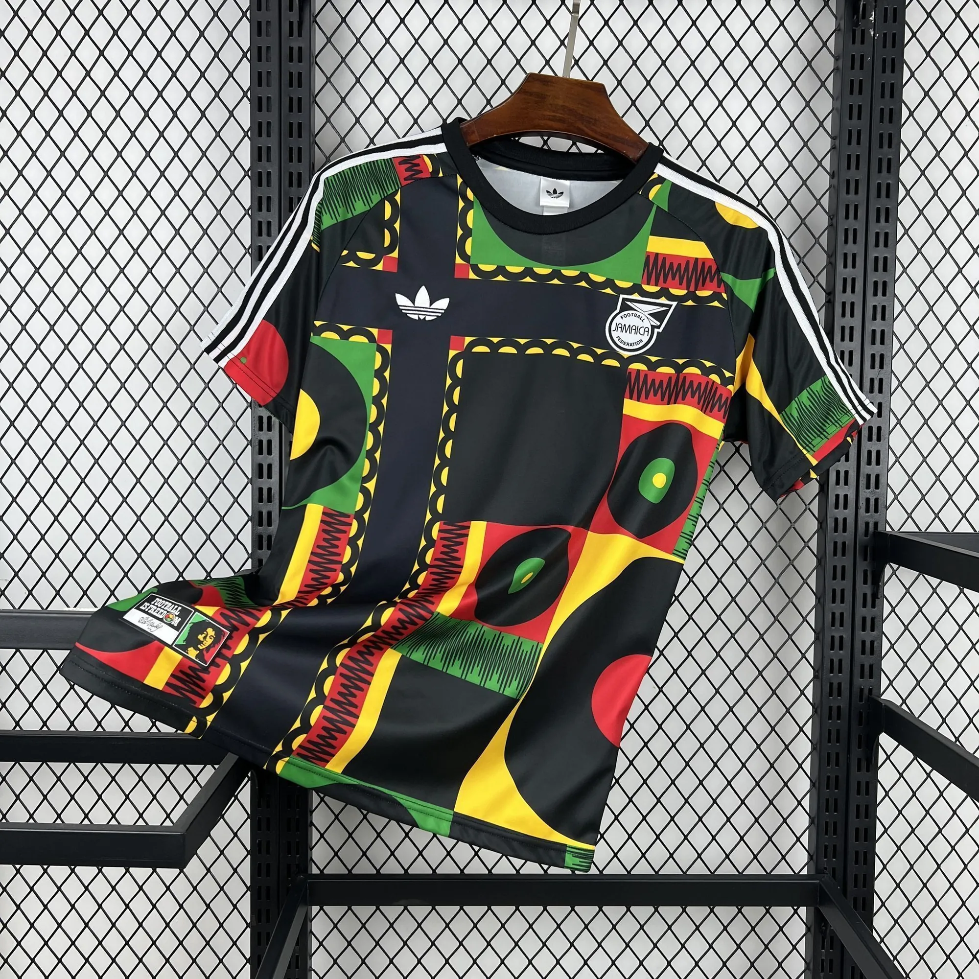 2026 Mens Jamaica x Bob Marley Travel Soccer T-Shirt AAAAJersey Supply Yupoo 1
