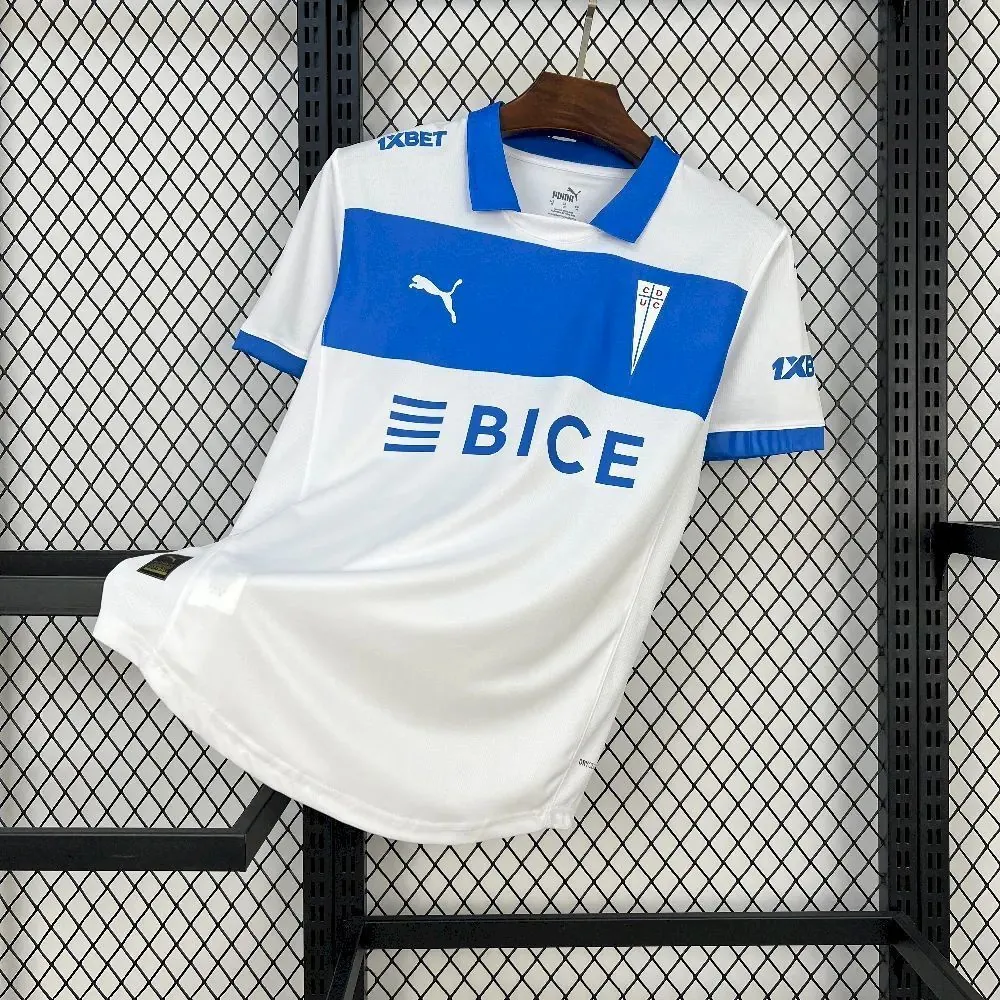 25-26 Universidad Católica Home Shirt Football Apparels Soccer AAAAJersey Yupoo 7