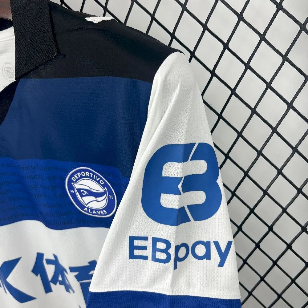 25-26 Alaves Away Kit Shirt Football Apparels Sino AAAAJersey Supply Yupoo 2