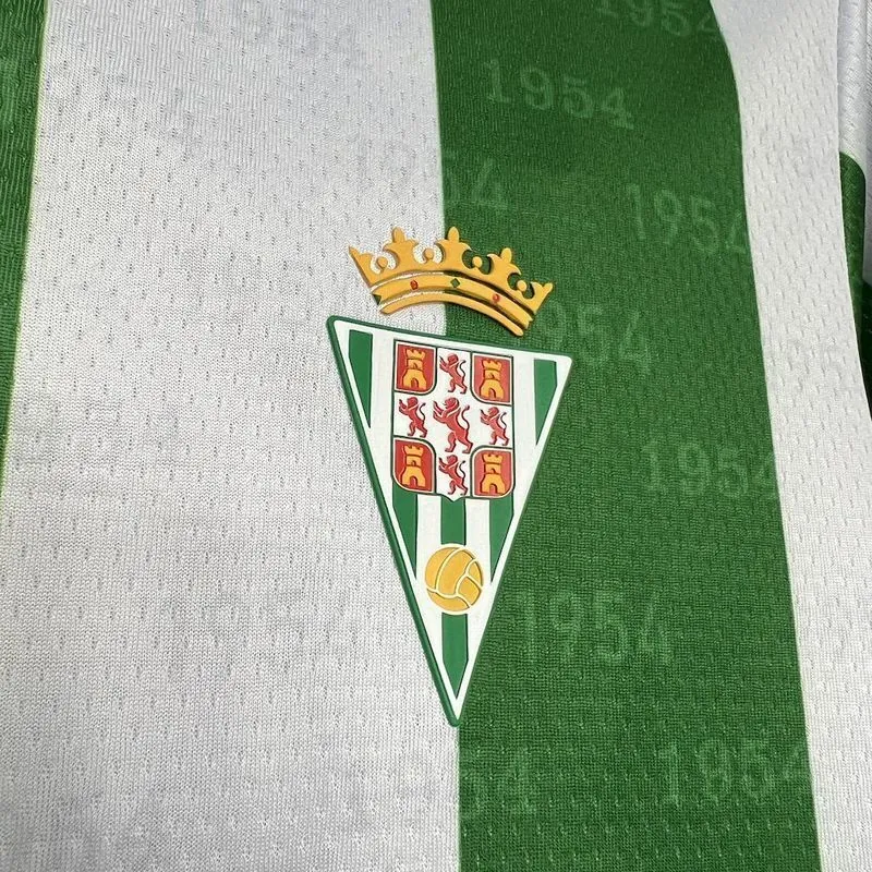 24-25 Cordoba FC Home Kid Kits Youth Apparels Football AAAAJersey Yupoo 6