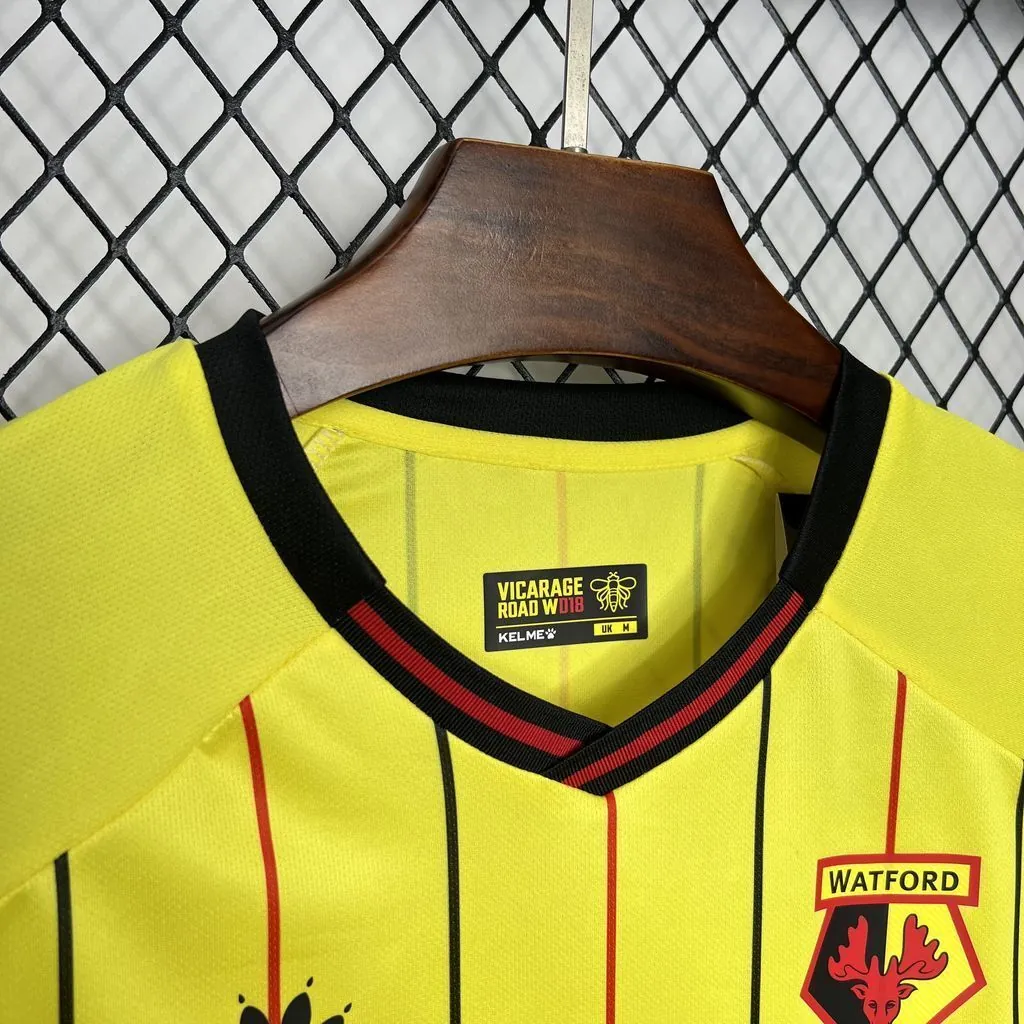 24-25 Watford Home Kit Football Wears Sport AAAAJersey Yupoo 5