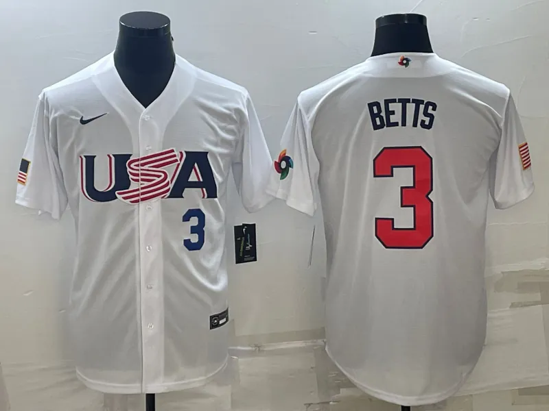 USA 2023 World Cup Baseball Jerseys 79