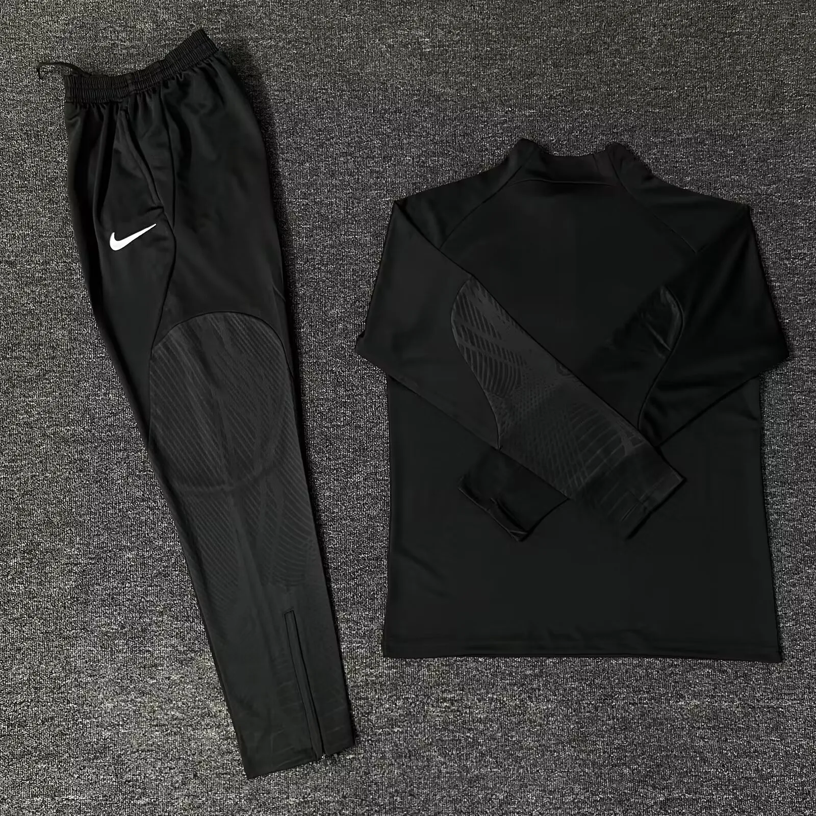 23-24 Sporting Lisbon Long Sleeve Kits Black Training Suits Football Jerseys Yupoo 1