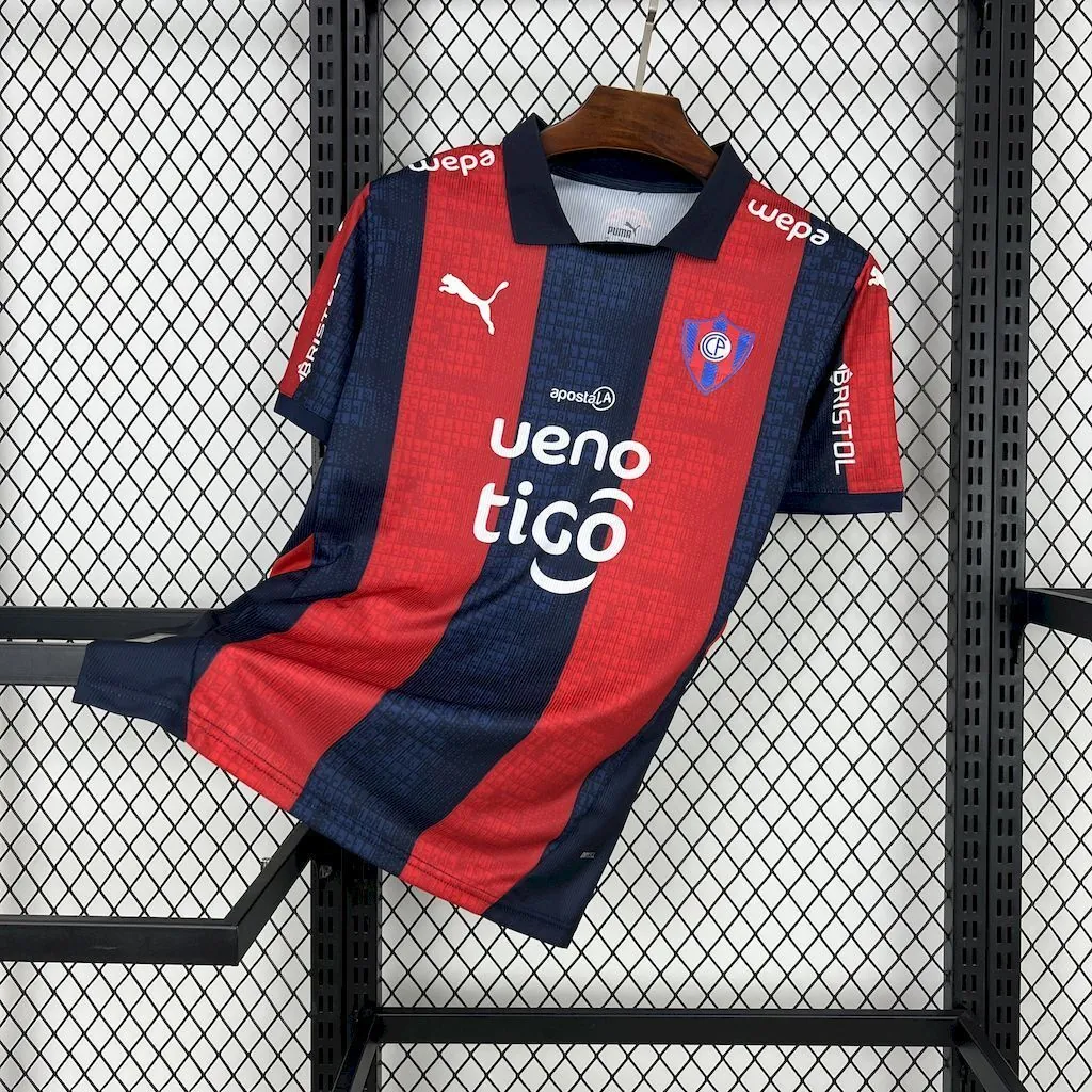 25-26 Cerro Porteno Home Shirt Football Uniforms AAAAJersey Dropship Yupoo 8
