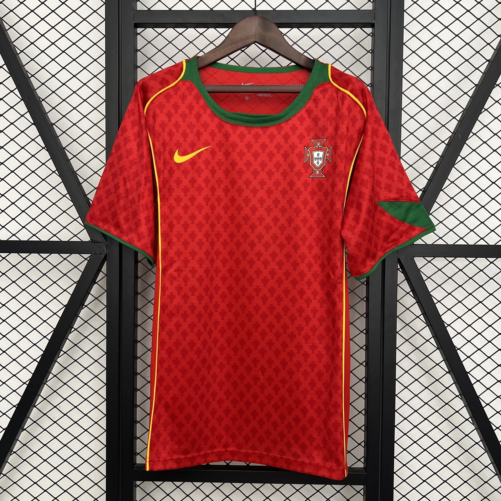2004 Retro Portugal home Kit Vintage Shirt Football AAAAJersey Supply Yupoo 7