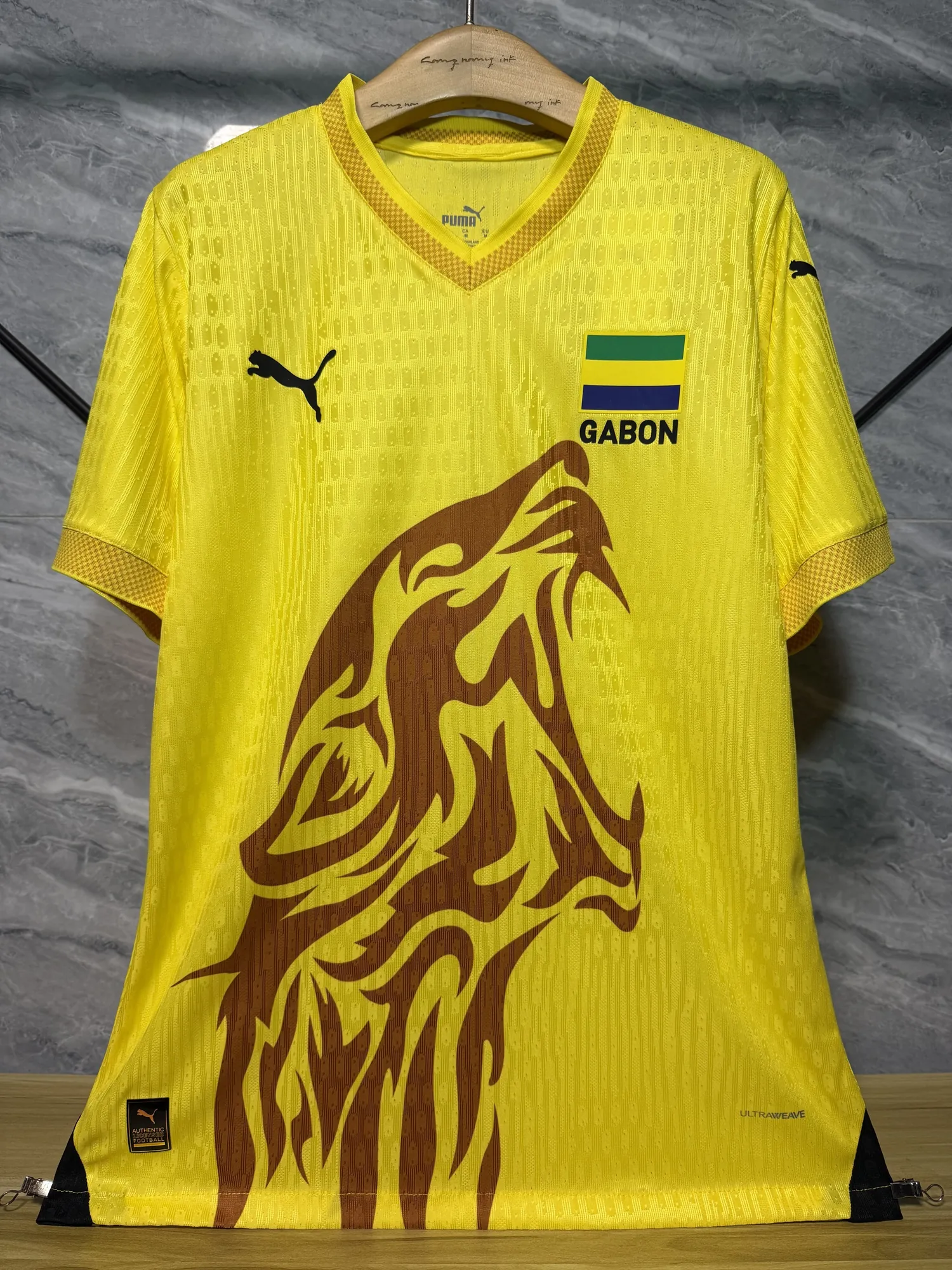 2026 Gabon Special Edition KIt Player Version Soccer T-Shirt AAAAJersey Supply Yupoo 1
