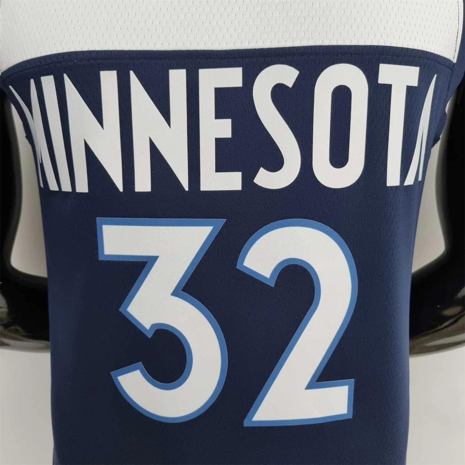 75th Anniversary Minnesota Timberwolves TOWNS#32 Royal Blue NBA Jersey 6
