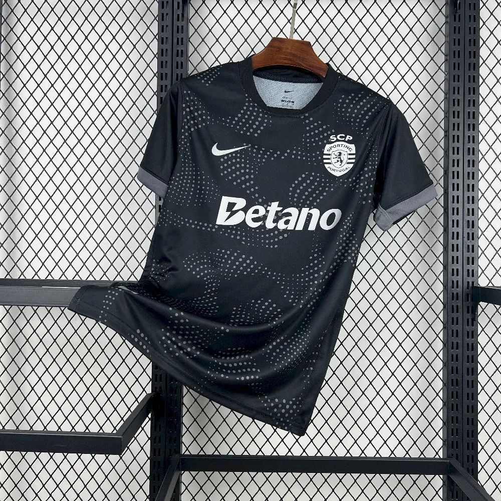25-26 Sporting Lisbon Away Kit Football T-Shirt Soccer AAAAJersey Dropship Yupoo 5