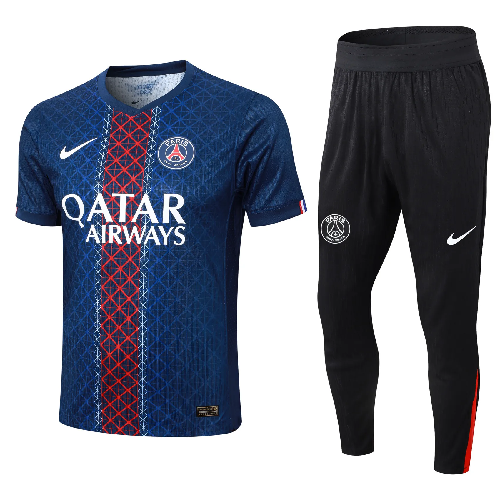 25-26 PSG Home Player Version Training Kits Football Tracksuits 3