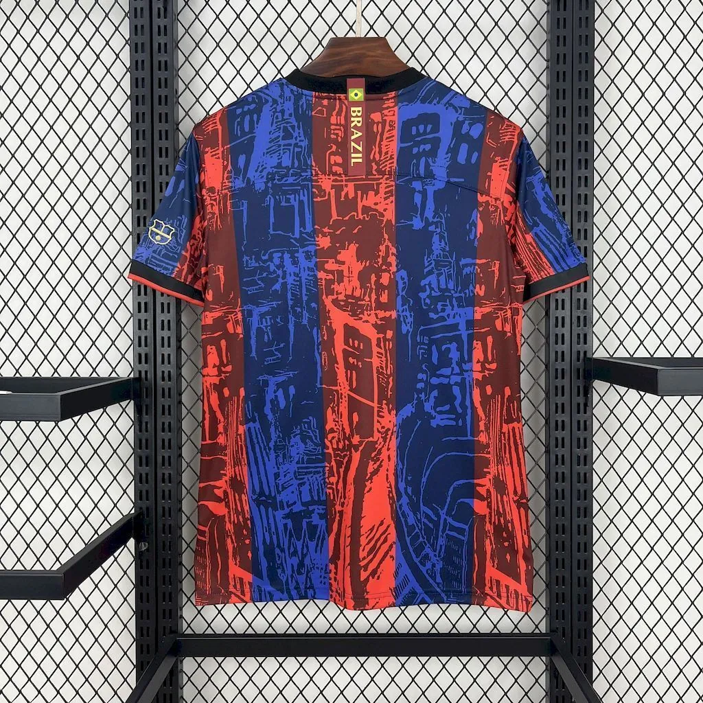 242-5 Barcelona MSN Comma Special Edition Kit Football T-Shirts AAAAJersey Supplier Yupoo 1