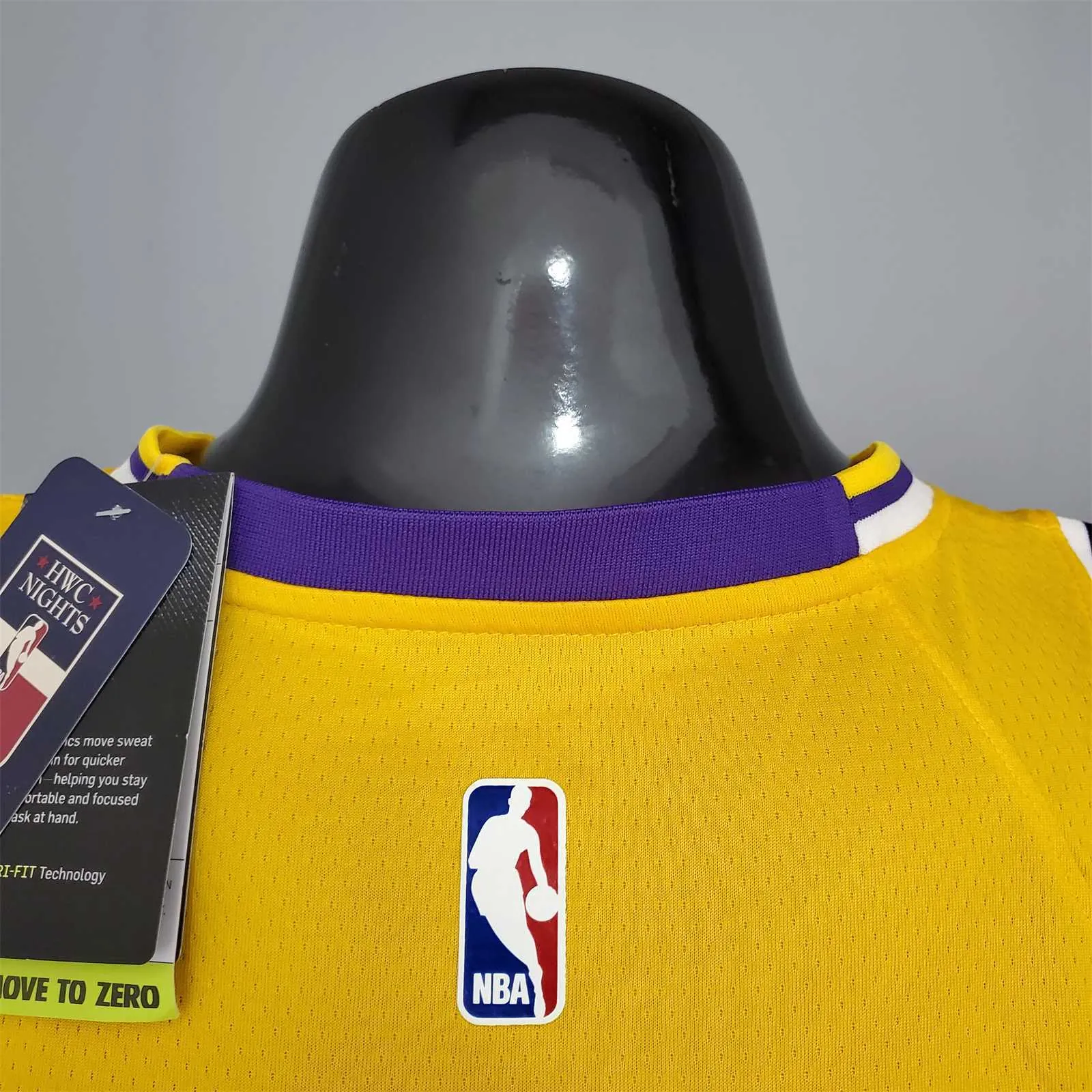 ANTHONY#7 Lakers Round neck yellow 7