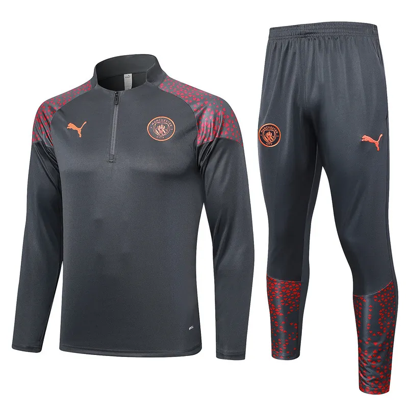 23-24 Manchester City Long Sleeve Training Suit Yupoo 3