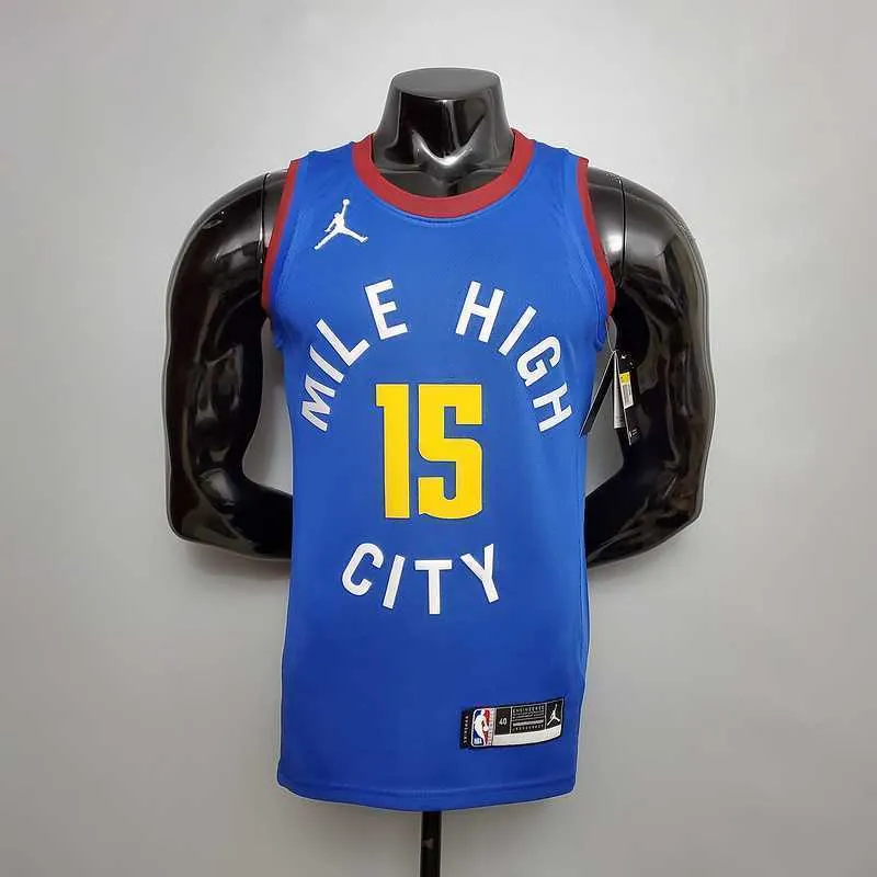 New Nuggets Jokic #15 Theme Limited City Edition Blue 7