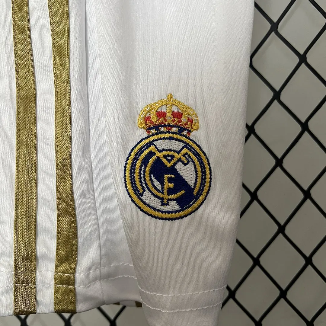 11-12 Real Madrid Home Retro Kids Kit Size-16-28 Soccer Jersey Yupoo 14