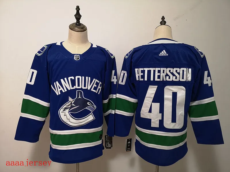 Vancouver Canucks ice hockey jersey M-3XL 温哥华加人队冰球服 2