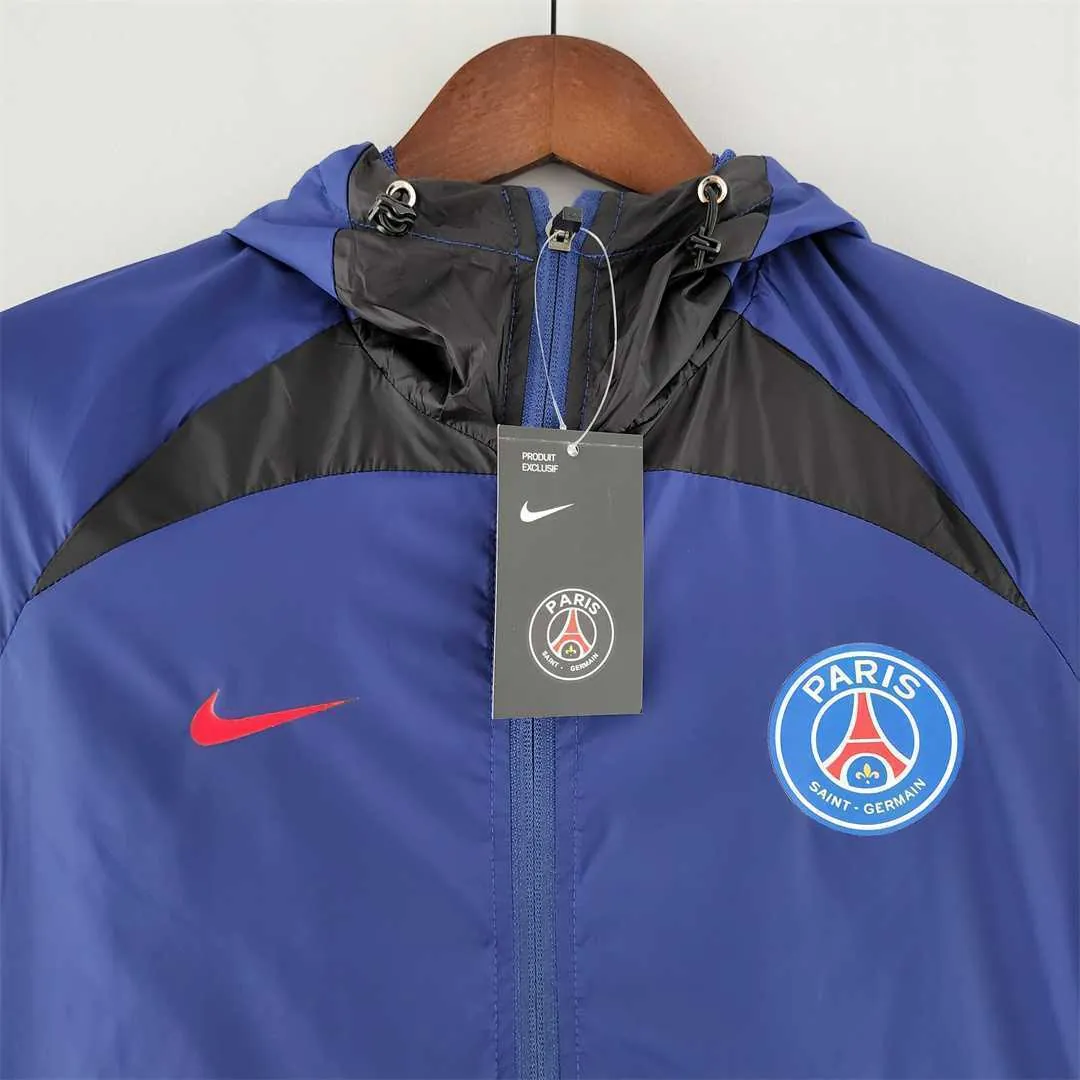 22-23 PSG blueblack Windbreaker 7