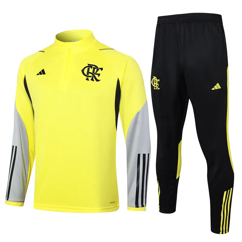 24-25 Flamengo Long Sleeve Training Suit Football Shirts 3