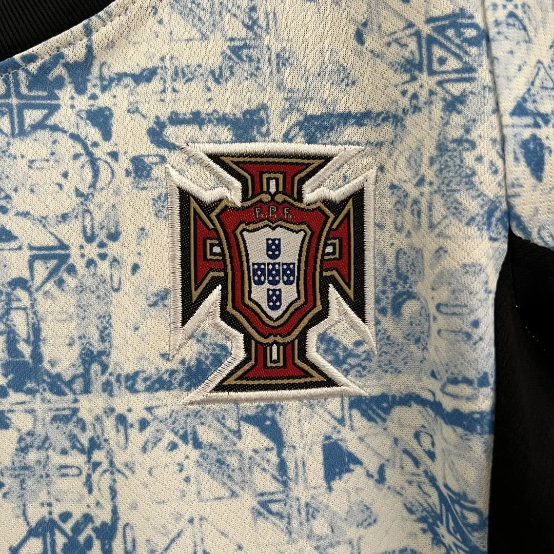 2024 Portugal Away Kids Kits Children Sets Best Jerseys Yupoo 6