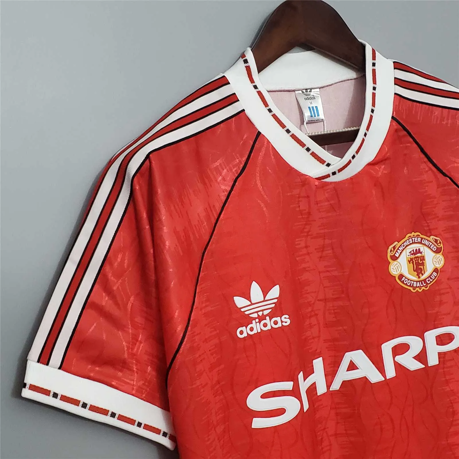 91-92 Manchester United home 2