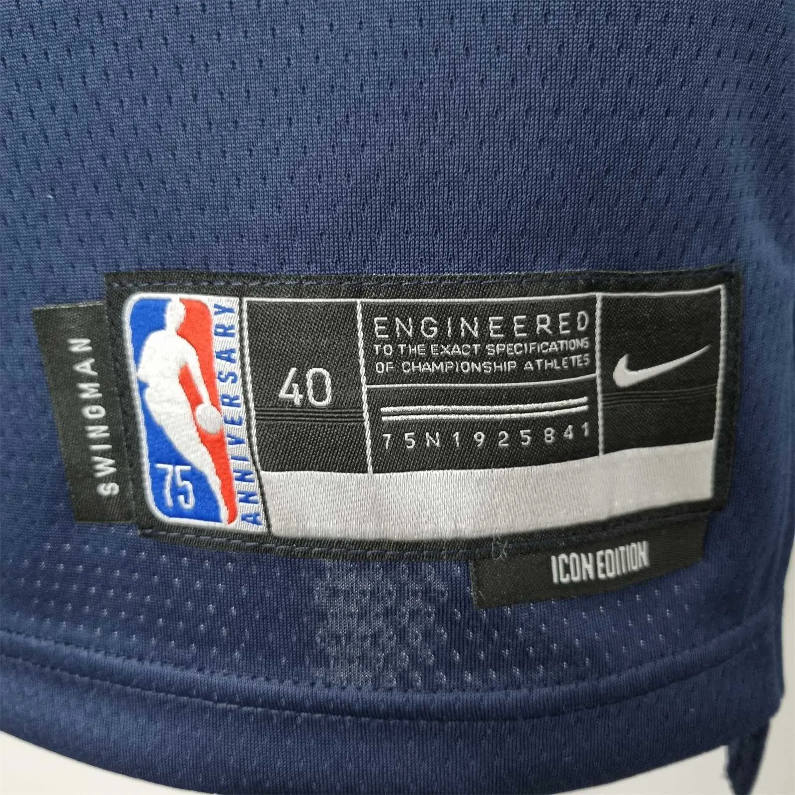 75th Anniversary Minnesota Timberwolves Rose #25 Royal Blue NBA Jersey 2