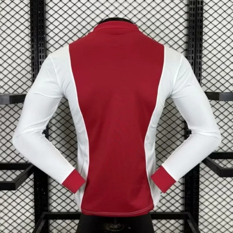25-26 Ajax 125th Anniversary Long Sleeve Kit Player Version Shirt AAAAJersey Wholesale Yupoo 1
