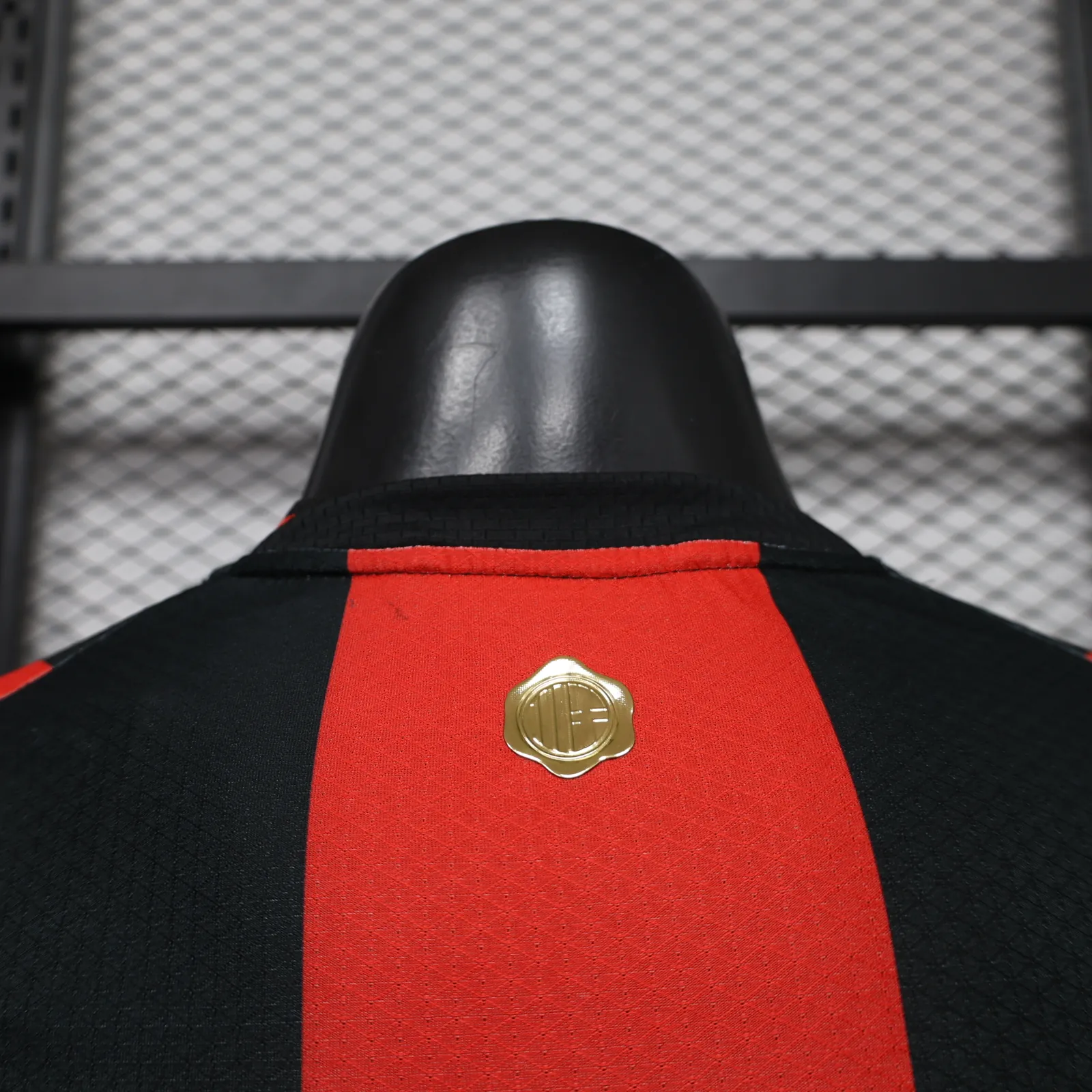 26-27 AC Milan Mens Home Kit Player Version Football Long Sleeve T-Shirt AAAAJersey Wholesale Yupoo 5