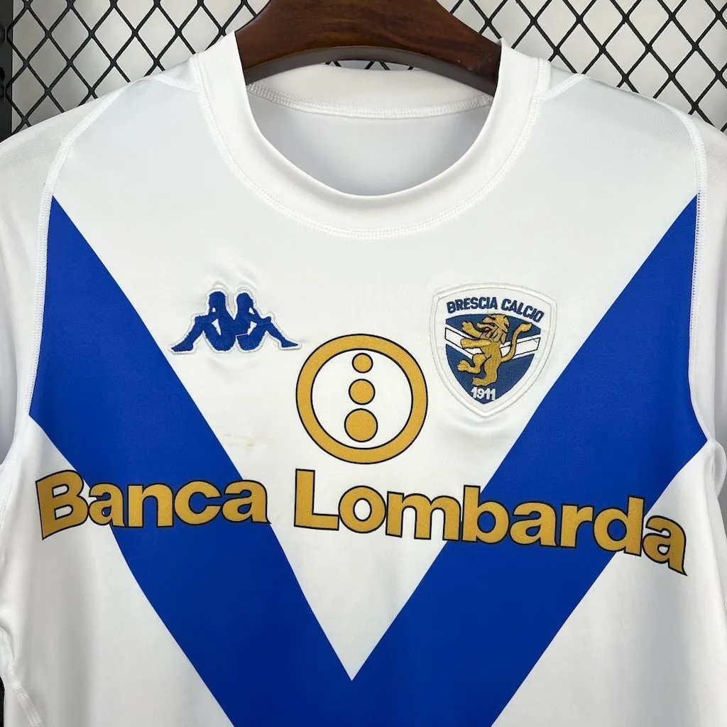 03-04 Brescia Away Retro Kit Vintage Shirt AAAAJersey Supplier Yupoo 2