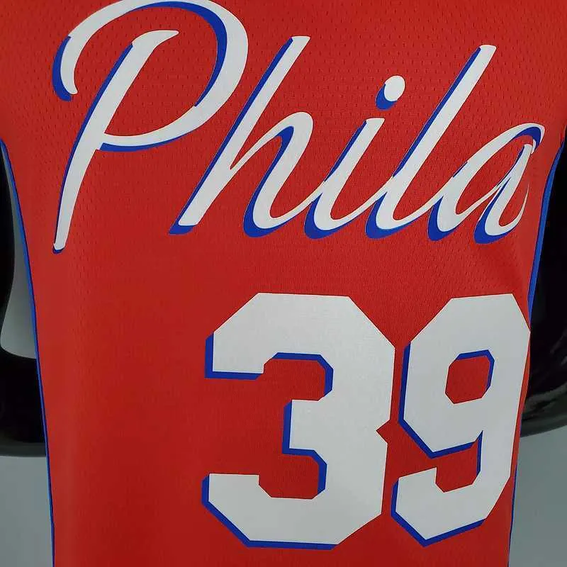 2021 HOWARD#39 76ers Jordan Themed Red 5