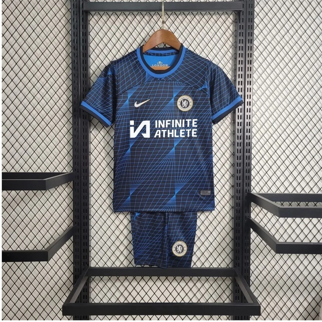 23-24 Kids Chelsea away size 16-28 Football Shirt 10