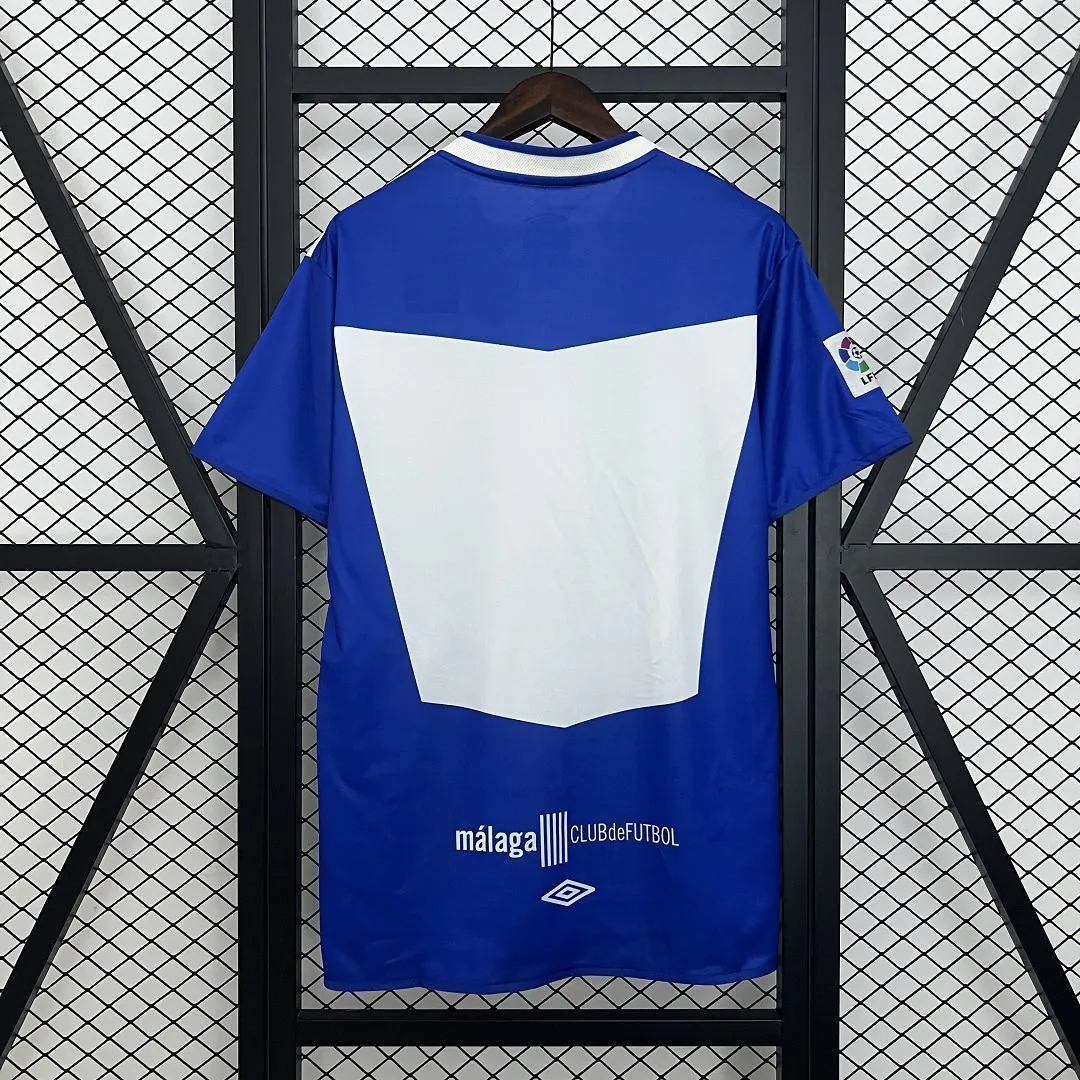 05-06 Malaga CF Home Retro Kit Vintage Shirt AAAAJersey Dropship Yupoo 4