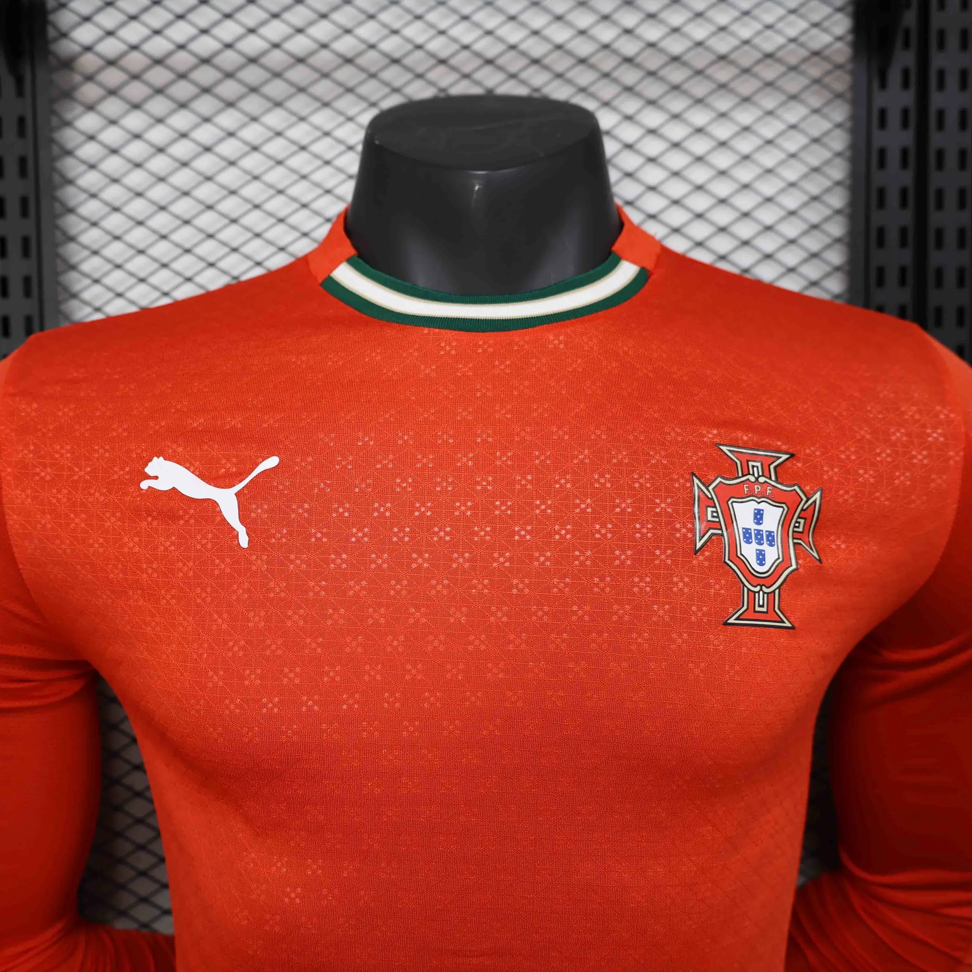 2025 Portugal Home Long Sleeve Kit Player Version Shirt AAAAJersey Supplier Yupoo 4
