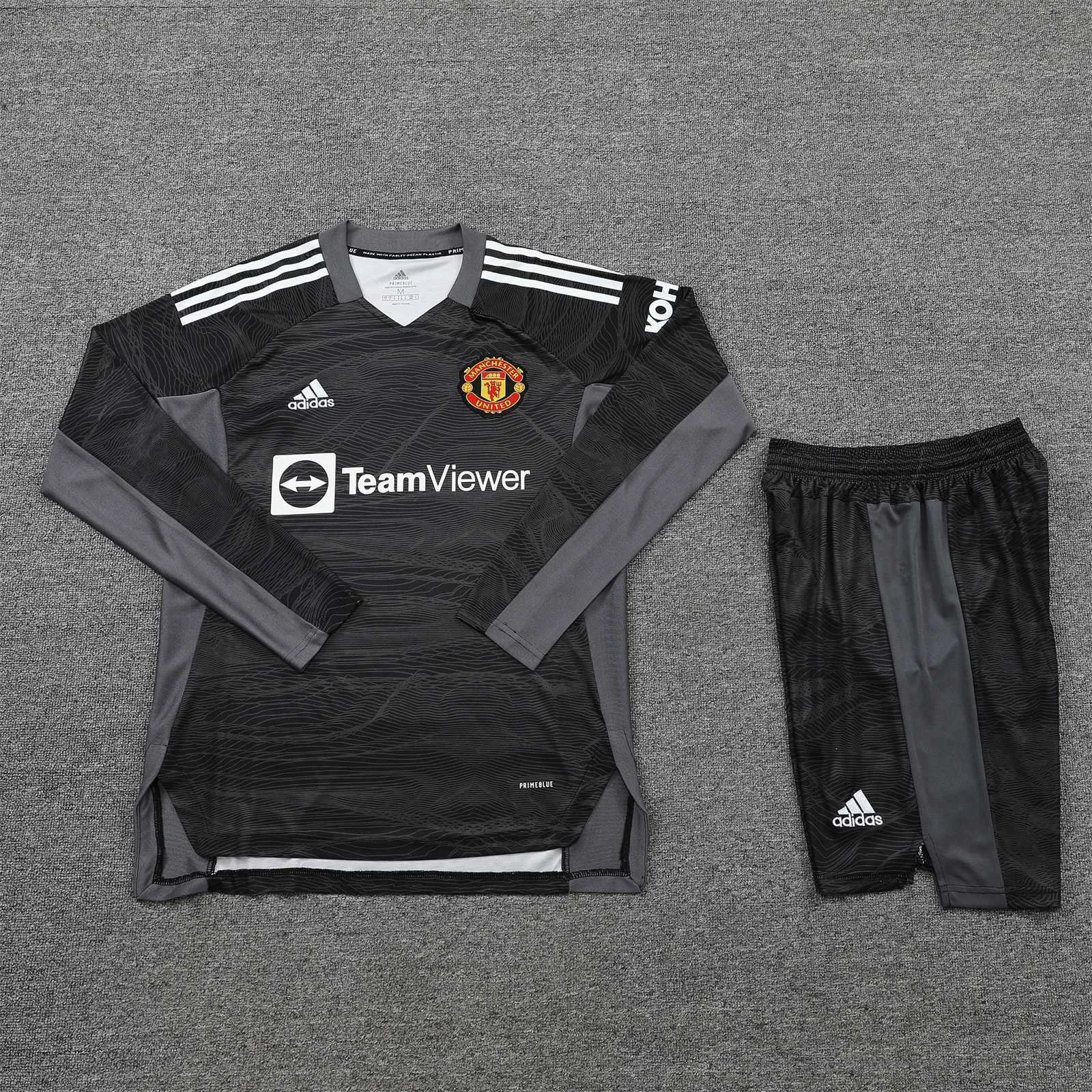 21-22 Manchester United black goalkeeper long sleeve 8
