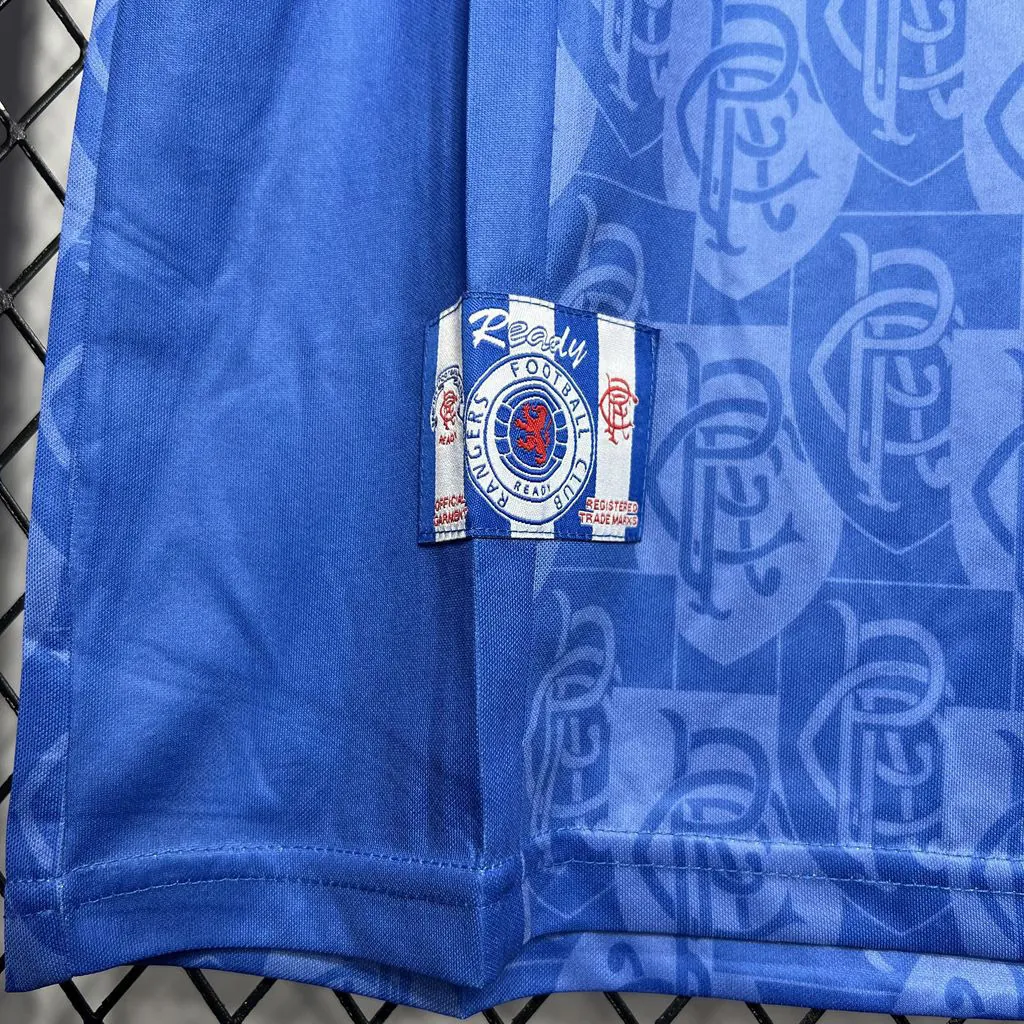 96-97 Rangers Home Retro Kit Vintage Shirt Sport AAAAJersey Yupoo 4