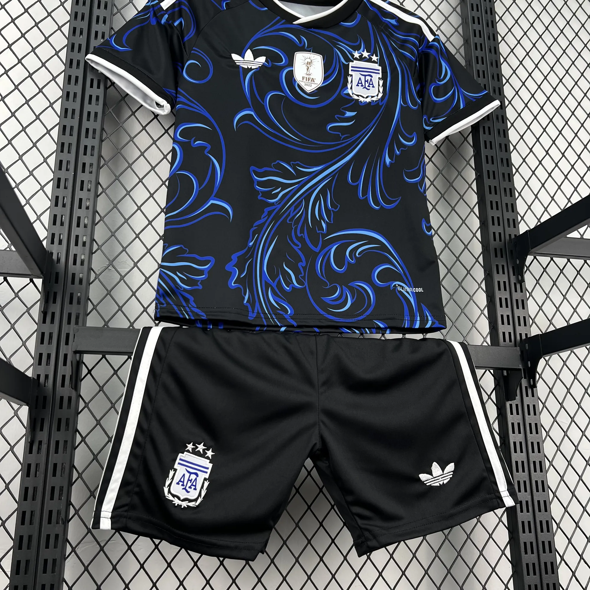 2026 World Cup Argentina Away Kids Kit Football Youth Apparels AAAAJersey Supply Yupoo 6 6
