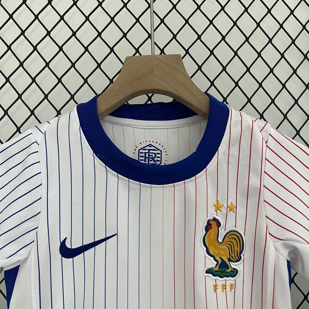 2024 France Away Kid Kits Children Sets Best Jerseys Yupoo 6
