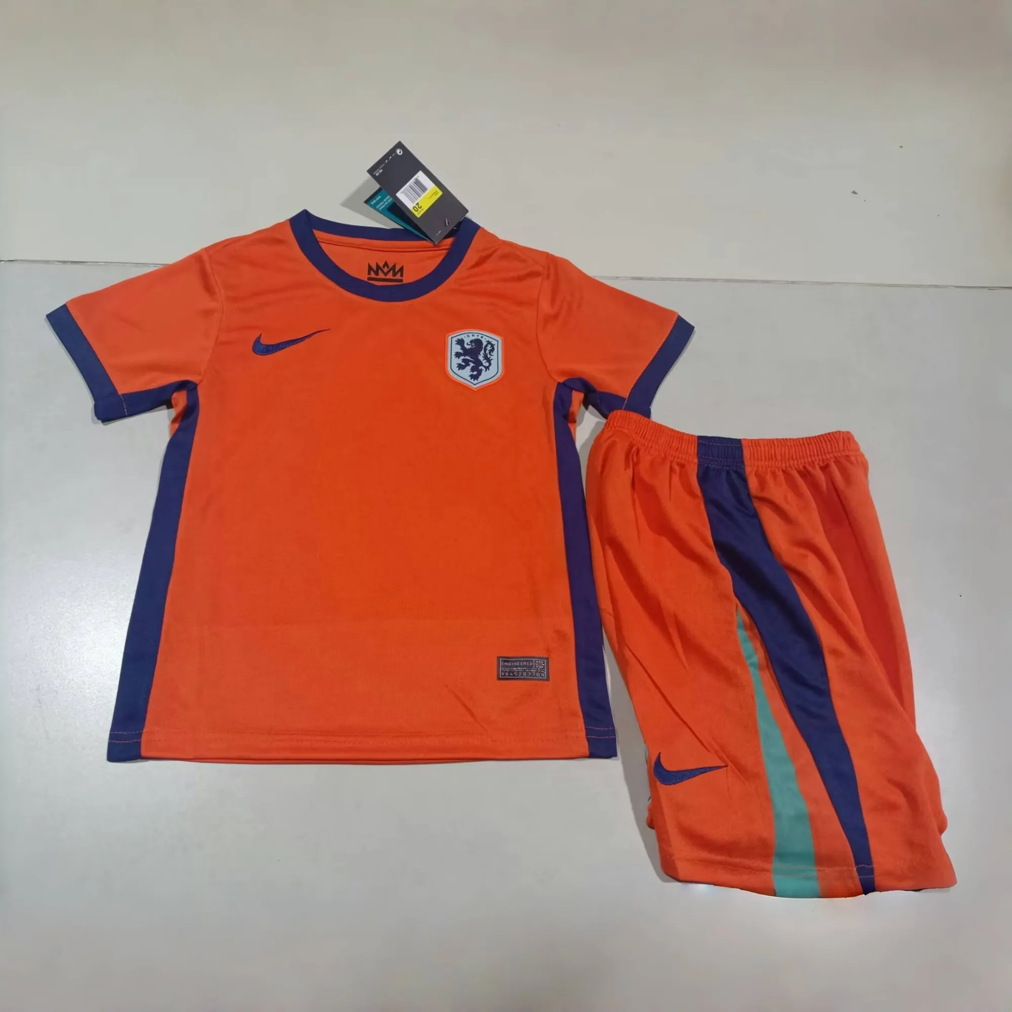 2024 Netherlands Home Kid Kits UEFA Euro Children Sets Football Replicas Yupoo 2