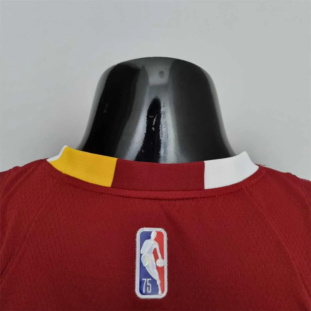 2022 Cleveland Cavaliers GARLAND#10 Urban Edition Red NBA Jersey 7