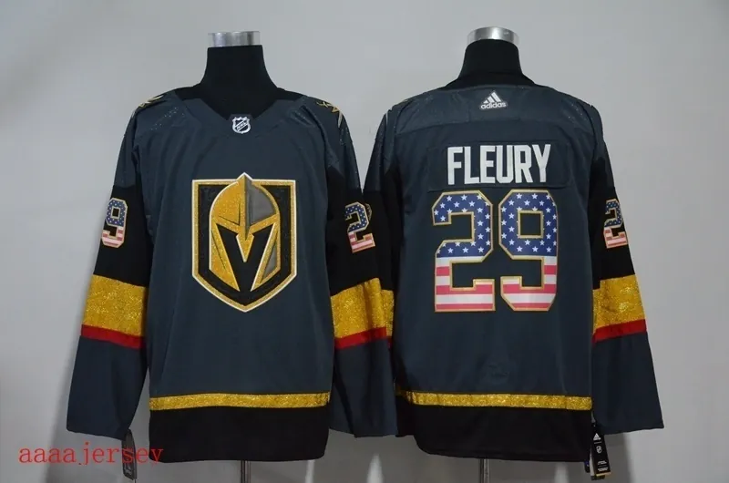 Vegas Golden Knights ice hockey jersey M-3XL 维加斯金骑士队冰球服 1
