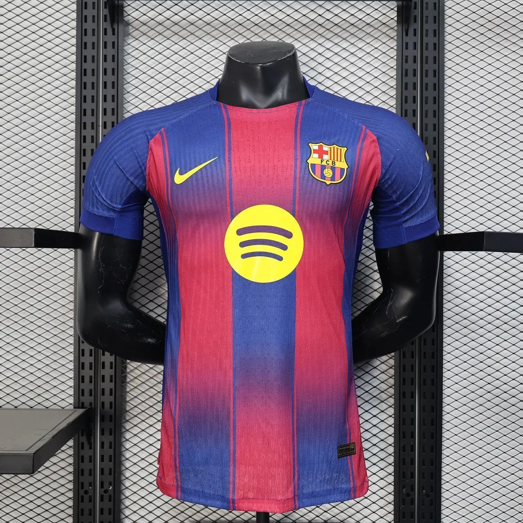 25-26 Barcelona Home Kit Player Version Shirt AAAAJersey Supplier Yupoo 8