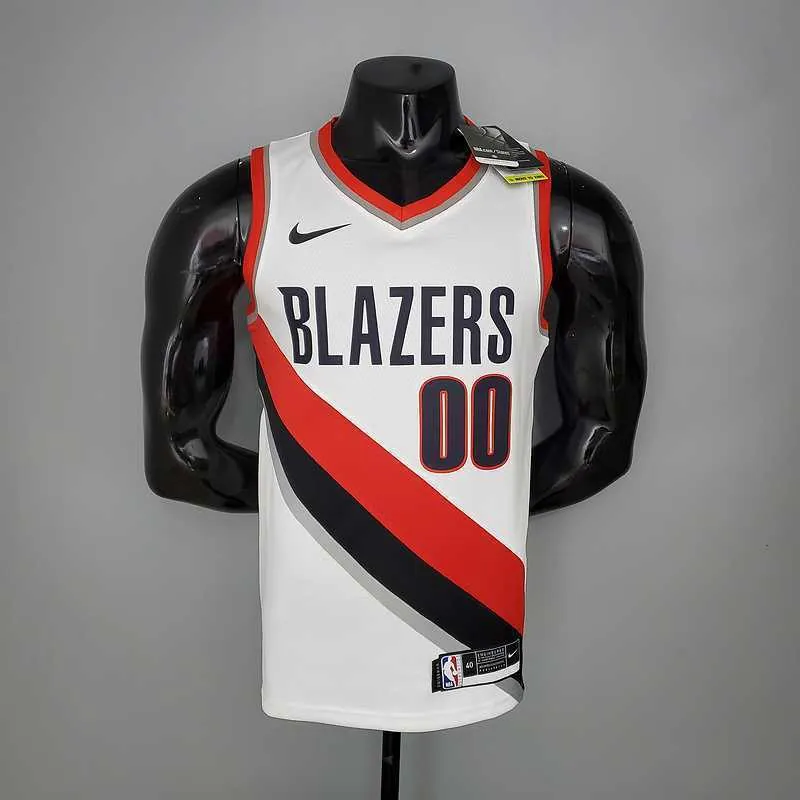 2021 ANTHONY#00 Trail Blazers HOME white 8