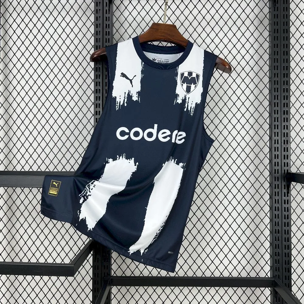 25-26 Monterrey Home Vest Shirt Football Apparels AAAAJersey Supply Yupoo 6